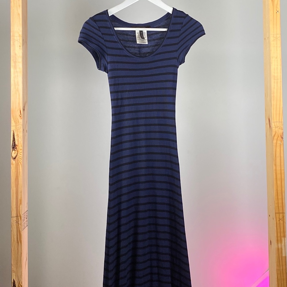 BCBGMAXAZRIA Stripes maxi dress